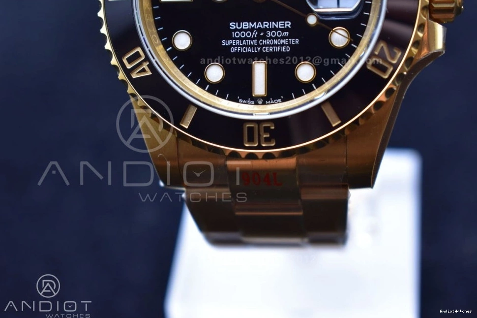 VS VSF HighPerformance Best Ceramic Black Steel 1137 YG Submariner 1:1 904L Edition 126618 LN 0807